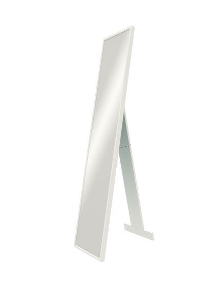 Зеркало декоративное Inspire Basic прямоугольное 30x150 см мдф цвет белый