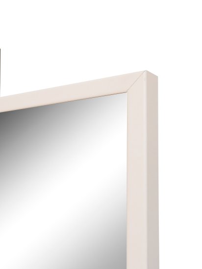 Зеркало декоративное Inspire Basic прямоугольное 30x150 см мдф цвет белый