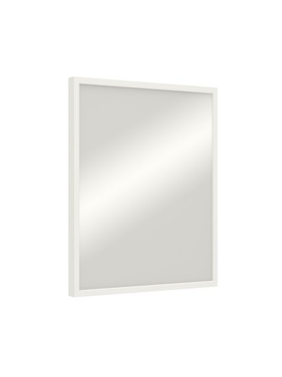 Зеркало декоративное Inspire Basic прямоугольное 40x50 см мдф цвет белый