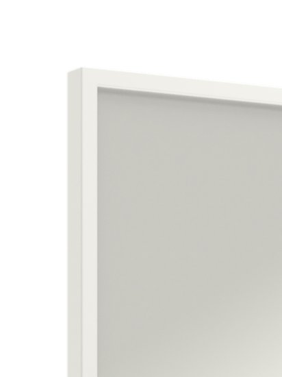 Зеркало декоративное Inspire Basic прямоугольное 40x50 см мдф цвет белый