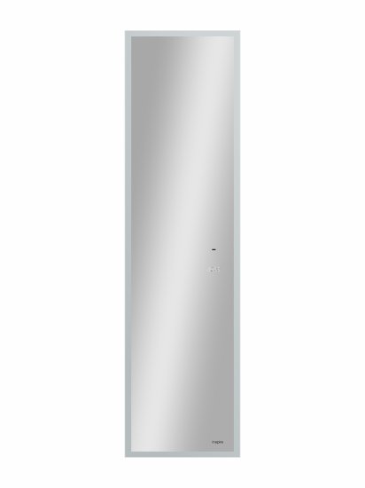 Зеркало декоративное Inspire Modal Led прямоугольное 45x175 см металл цвет белый