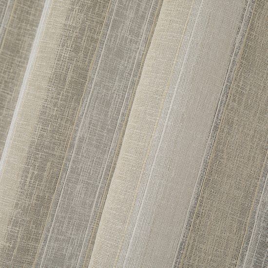 Тюль на ленте Inspire Tamara 300x280 см цвет бежевый Navajo 6