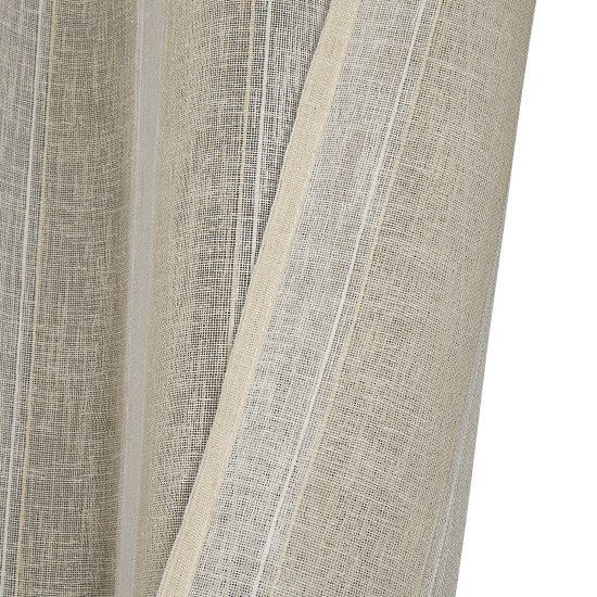 Тюль на ленте Inspire Tamara 300x280 см цвет бежевый Navajo 6