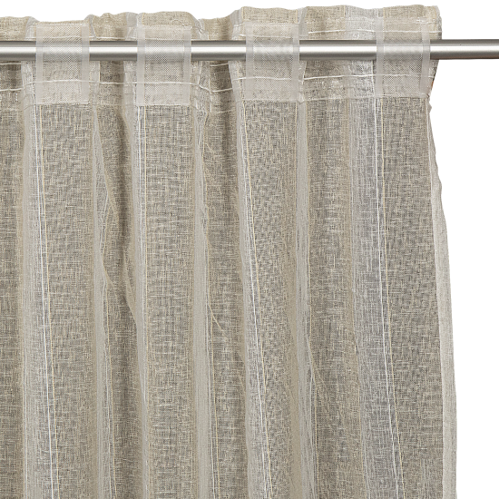 Тюль на ленте Inspire Tamara 300x280 см цвет бежевый Navajo 6