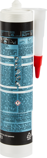 Герметик силиконовый Axton белый 280 мл