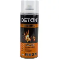 Аэрозольная термостойкая эмаль Deton THERMO