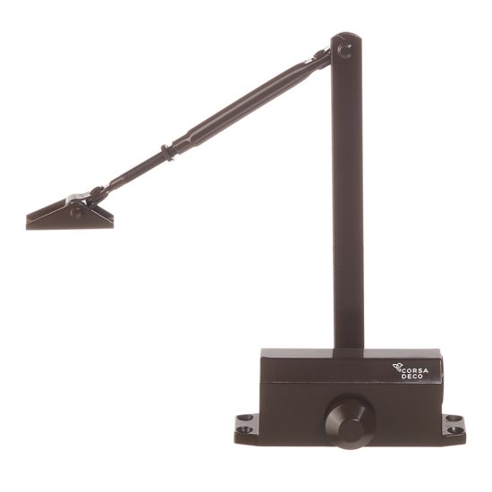 Доводчик дверной Corsa Deco (15-25 кг) коричневый