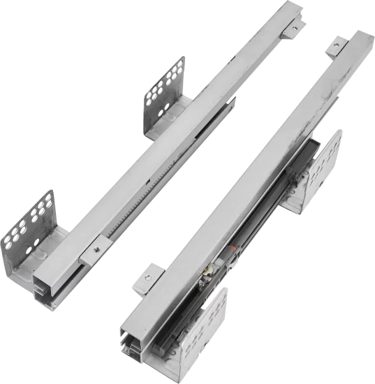 Корзина с выдвижным механизмом Jet 76x41x13 см цвет хром