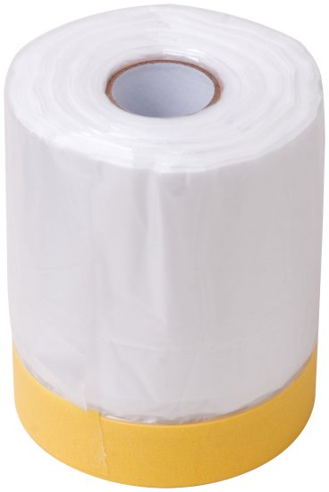 Пленка защитная с малярной лентой 33 м x 55 см