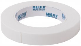 Лента клейкая двусторонняя для внутренних работ 19 мм x 5 м цвет белый