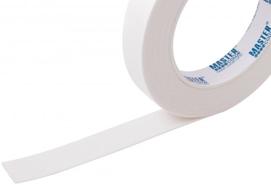Лента клейкая двусторонняя для внутренних работ 19 мм x 5 м цвет белый