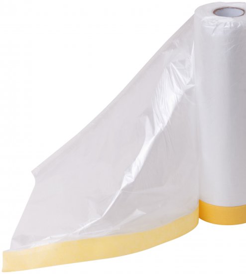 Пленка защитная с малярной лентой 17 м x 270 см