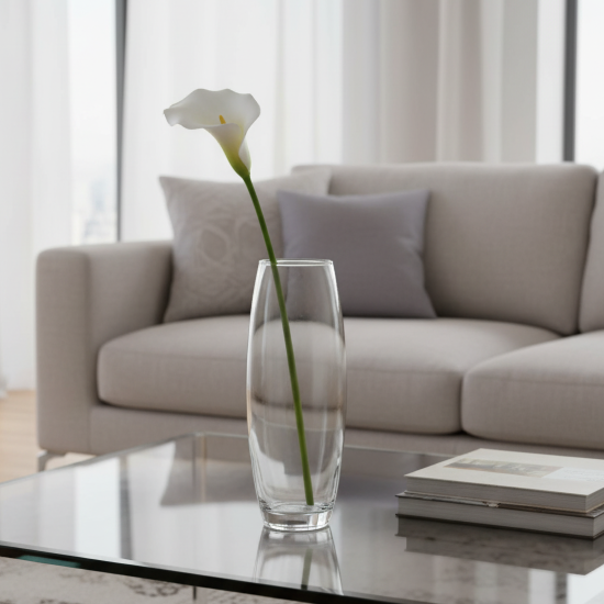 Ваза Pasabahce Flora стекло цвет прозрачный 26 см