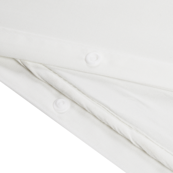 Пододеяльник Inspire 175x215 см сатин цвет белый